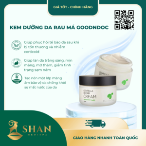 Kem Dưỡng Da Rau Má GoodnDoc Centella Repair Cream 50ml