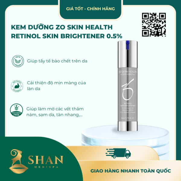 Kem duong Zo Skin Health Retinol Skin Brightener 0.5