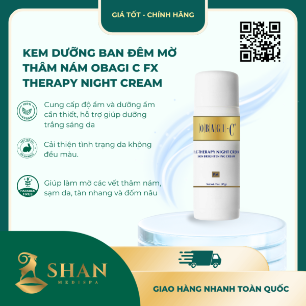 Kem duong ban dem mo tham nam Obagi C Fx Therapy Night Cream