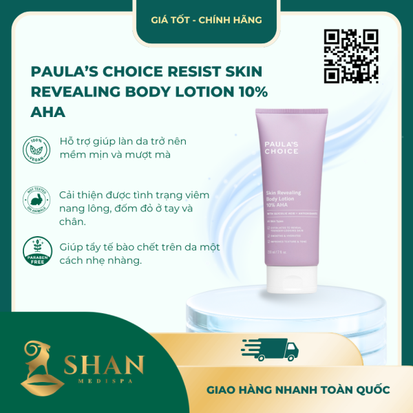 Paulas Choice Resist Skin Revealing Body Lotion 10 AHA