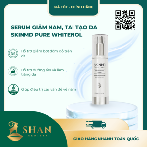 Serum giảm nám, tái tạo da SkinMD Pure Whitenol