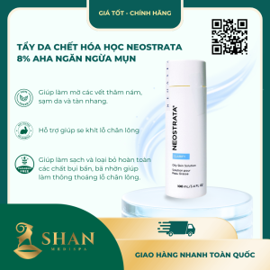 Tẩy da chết hóa học Neostrata 8% AHA ngăn ngừa mụn