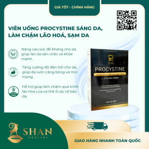 Viên uống PROCYSTINE Sáng Da, làm chậm lão hoá, sạm da