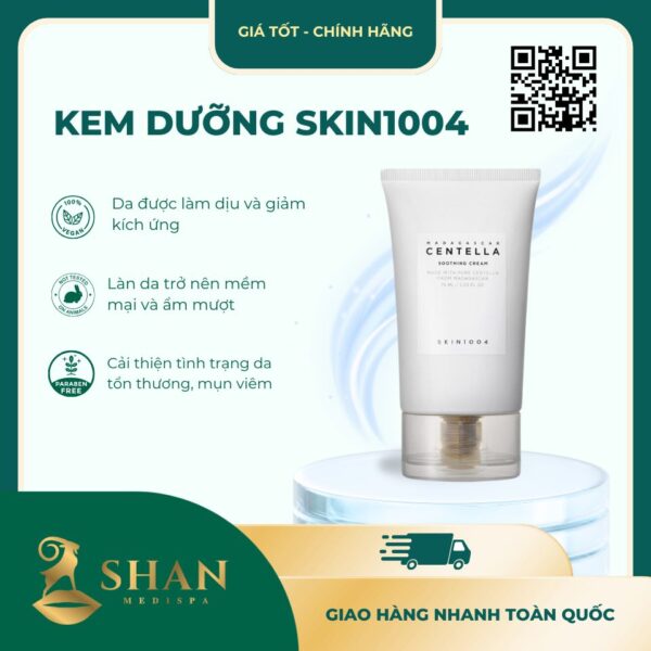 Kem Duong Skin1004 Lam Diu Da Chiet Xuat Rau Ma 75ml