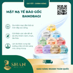 Mặt Nạ Tế Bào Gốc Banobagi Stem Cell Vitamin Mask 30g . Làn Da Sáng Mịn Tự Nhiên [Giá Tốt]