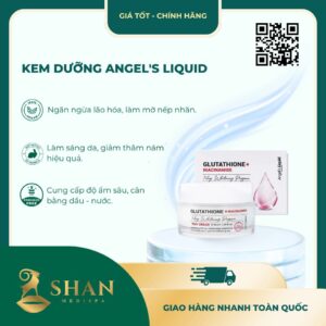 Kem Dưỡng Angel's Liquid Glutathione + Niacinamide 7Day Whitening Program 700 V-Cream [Mẫu Mới]