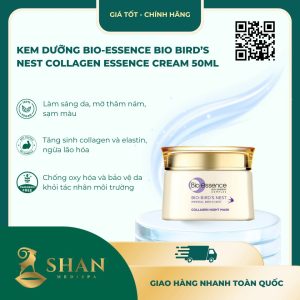 Kem Dưỡng Bio-essence Bio Bird’s Nest Collagen Essence Cream Làm Sáng Và Nâng Tông Da 50ml - Mẫu Mới
