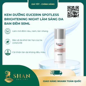Kem Dưỡng Eucerin Spotless Brightening Night Làm Sáng Da Ban Đêm 50ml - Mẫu Mới