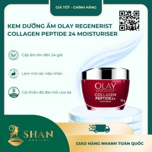 Kem Dưỡng Ẩm Ngăn Ngừa Lão Hóa Olay Regenerist Collagen Peptide 24 Moisturiser - Mẫu Mới