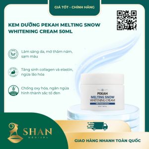 Kem Dưỡng Pekah Melting Snow Whitening Cream Làm Sáng Và Nâng Tông Da 50ml - Mẫu Mới