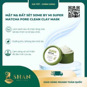 Mặt Nạ Đất Sét Some By Mi Super Matcha Pore Clean Clay Mask [Giá Tốt]