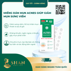 Miếng Dán Mụn Acnes Giúp Giảm Mụn Sưng Viêm
