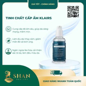 Tinh Chất Cấp Ẩm Klairs Rich Moist Soothing Serum [Mẫu Mới]