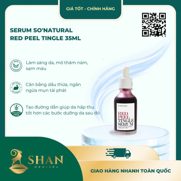Serum SoNatural Tai Tao Da Sinh Hoc Mo Tham Sang Da 35ml 1