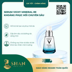Serum Vichy Khoáng Phục Hồi Chuyên Sâu Mineral 89 - Mẫu Mới