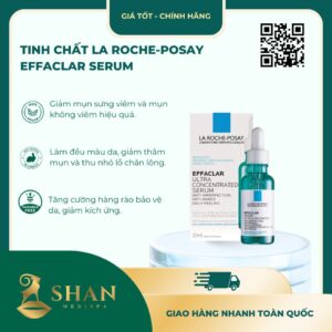 Tinh Chất La Roche-Posay Effaclar Serum – Giảm Mụn 3 Tác Động [Mẫu Mới]