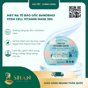 Mặt Nạ Tế Bào Gốc Banobagi Stem Cell Vitamin Mask 30g - Mẫu Mới