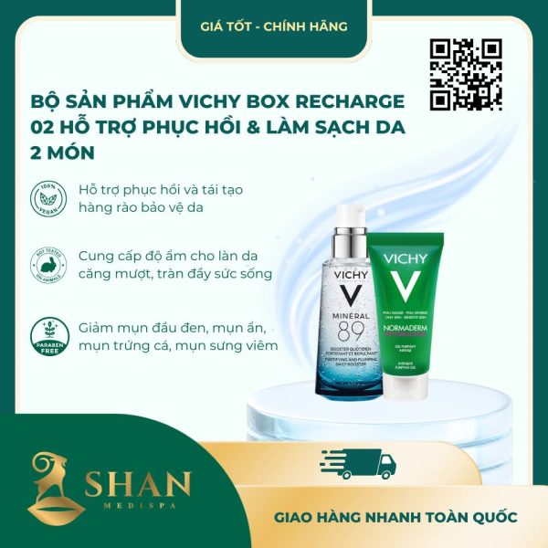 Bo San Pham Vichy 02 Ho Tro Phuc Hoi Lam Sach Da 2 Mon