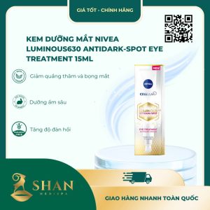 Kem Dưỡng Mắt Nivea LUMINOUS630 AntiDark-Spot Eye Treatment 15ml [Mẫu Mới]