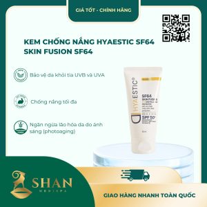 Kem Chống Nắng Hyaestic SF64 Skin Fusion SF64 Sun And Pollution Protector SPF50+ 50ml [Mẫu Mới]