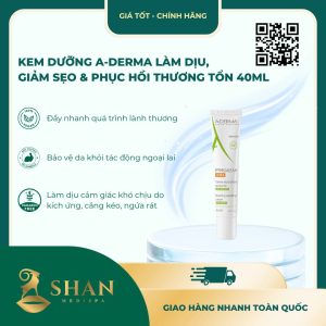 Kem Dưỡng A-Derma Làm Dịu, Giảm Sẹo Và Phục Hồi Thương Tổn 40ml - Mẫu Mới
