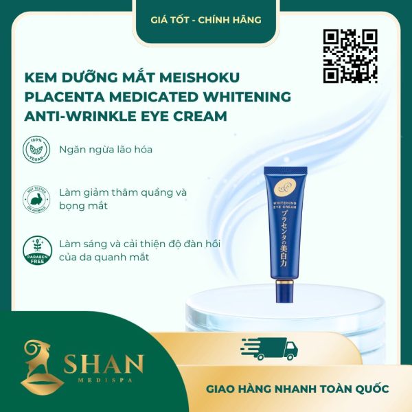 Kem Duong Mat Meishoku Ngua Lao Hoa Giam Quang Tham 30g