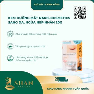 Kem Dưỡng Mắt Naris Cosmetics Sáng Da, Ngừa Nếp Nhăn 20g [Mẫu Mới]