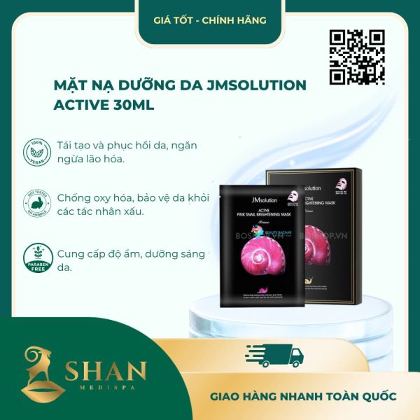 Mat Na JMsolution Trung Ca Tam Phuc Hoi Tai Tao Da 30ml 1