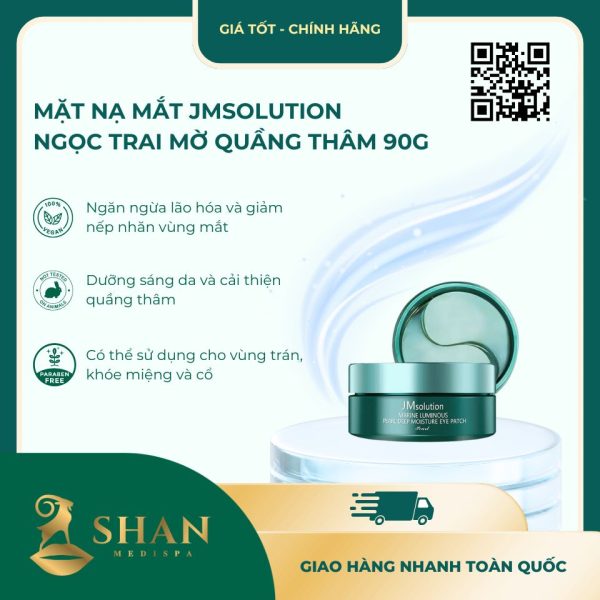 Mat Na Mat JMsolution Ngoc Trai Mo Quang Tham Nep Nhan 90g