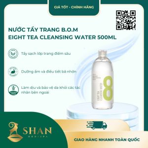 Nước Tẩy Trang B.O.M Eight Tea Cleansing Water 500ml - Mẫu Mới