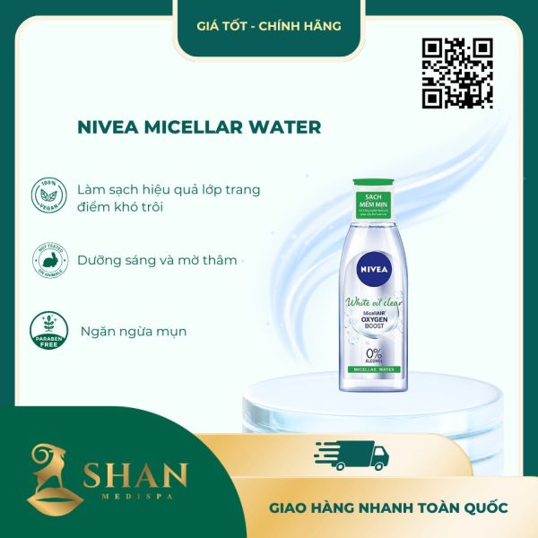 Nuoc Tay Trang Nivea Duong Sang Da 400ml 1