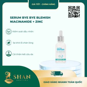 Serum Bye Bye Blemish Niacinamide + Zinc [Mẫu Mới]