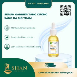 Serum Garnier Tăng Cường Sáng Da Mờ Thâm 30ml - [Mẫu Mới]