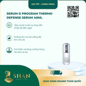 Serum d program Thermo Defense Serum - Mẫu Mới