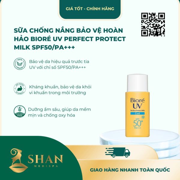 Sua Chong Nang Biore Bao Ve Hoan Hao Sang Min 25ml