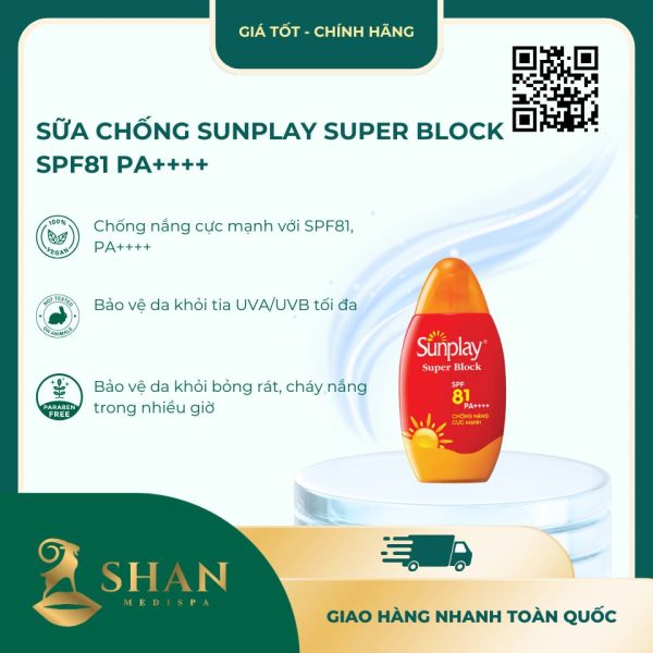 Sua Chong Nang Sunplay Bao Ve Vuot Troi SPF81 PA 30g