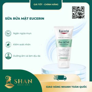 Sữa Rửa Mặt Eucerin Pro ACNE Solution Soft Cleansing Foam - [Mẫu Mới]