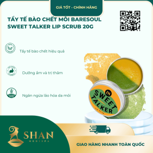 Tẩy Tế Bào Chết Môi BareSoul Sweet Talker Lip Scrub 20g - Mẫu Mới