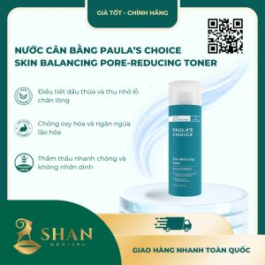 Nước Cân Bằng Điều Chỉnh Lỗ Chân Lông Paula’s Choice Skin Balancing Pore-Reducing Toner - Mẫu Mới