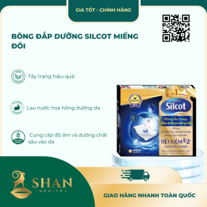 Bông Đắp Dưỡng Silcot Miếng Đôi - Mẫu Mới