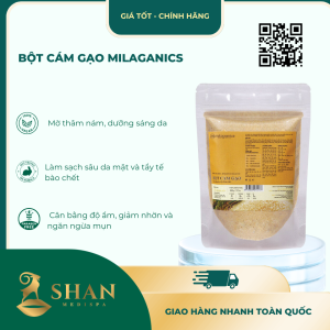 Bột Cám Gạo Milaganics - Mẫu Mới