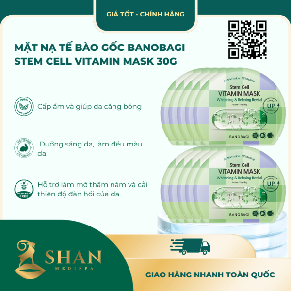 Combo Mat Na Banobagi Duong Sang Thu Gian Da 30gx10