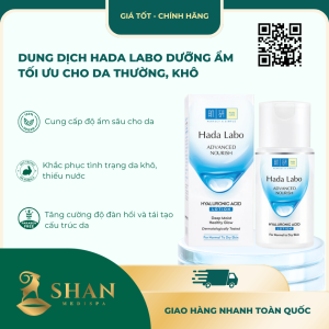 Dung Dịch Hada Labo Dưỡng Ẩm Tối Ưu Cho Da Thường, Khô - Mẫu Mới