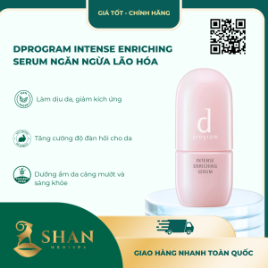 dProgram Intense Enriching Serum Ngăn Ngừa Lão Hóa - Mẫu Mới