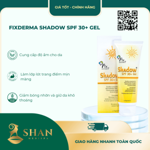 Fixderma Shadow SPF 30+ Gel – Mẫu Mới