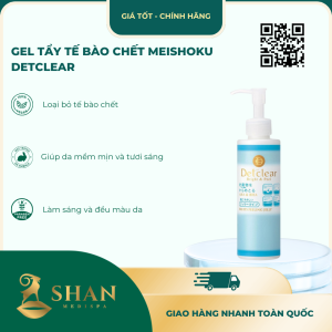 Gel Tẩy Tế Bào Chết MEISHOKU DETClear - Mẫu Mới