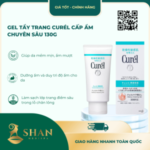 Gel Tẩy Trang Curél Cấp Ẩm Chuyên Sâu 130g - Mẫu Mới