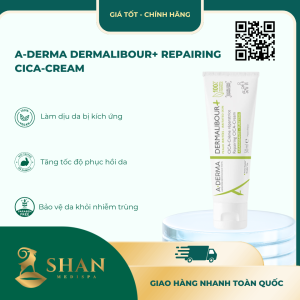 A-Derma Dermalibour+ Repairing CICA-Cream - Mẫu Mới
