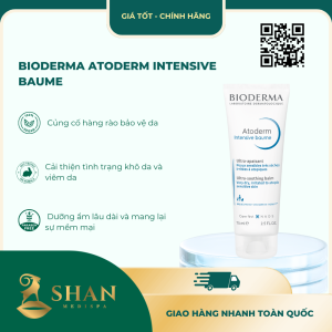 Bioderma Atoderm Intensive Baume - Mẫu Mới
