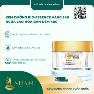 Kem Dưỡng Bio-essence Vàng 24K Ngừa Lão Hóa Ban Đêm 40g - Mẫu Mới